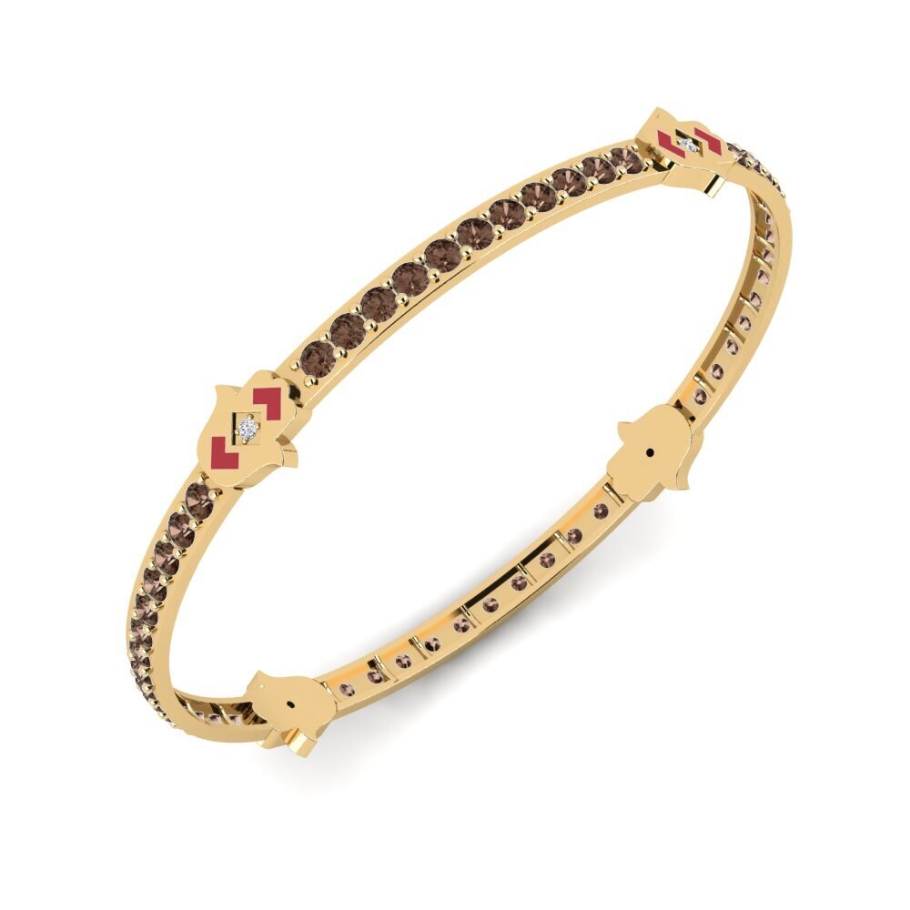 Smoky Quartz Women's Bangle Maar