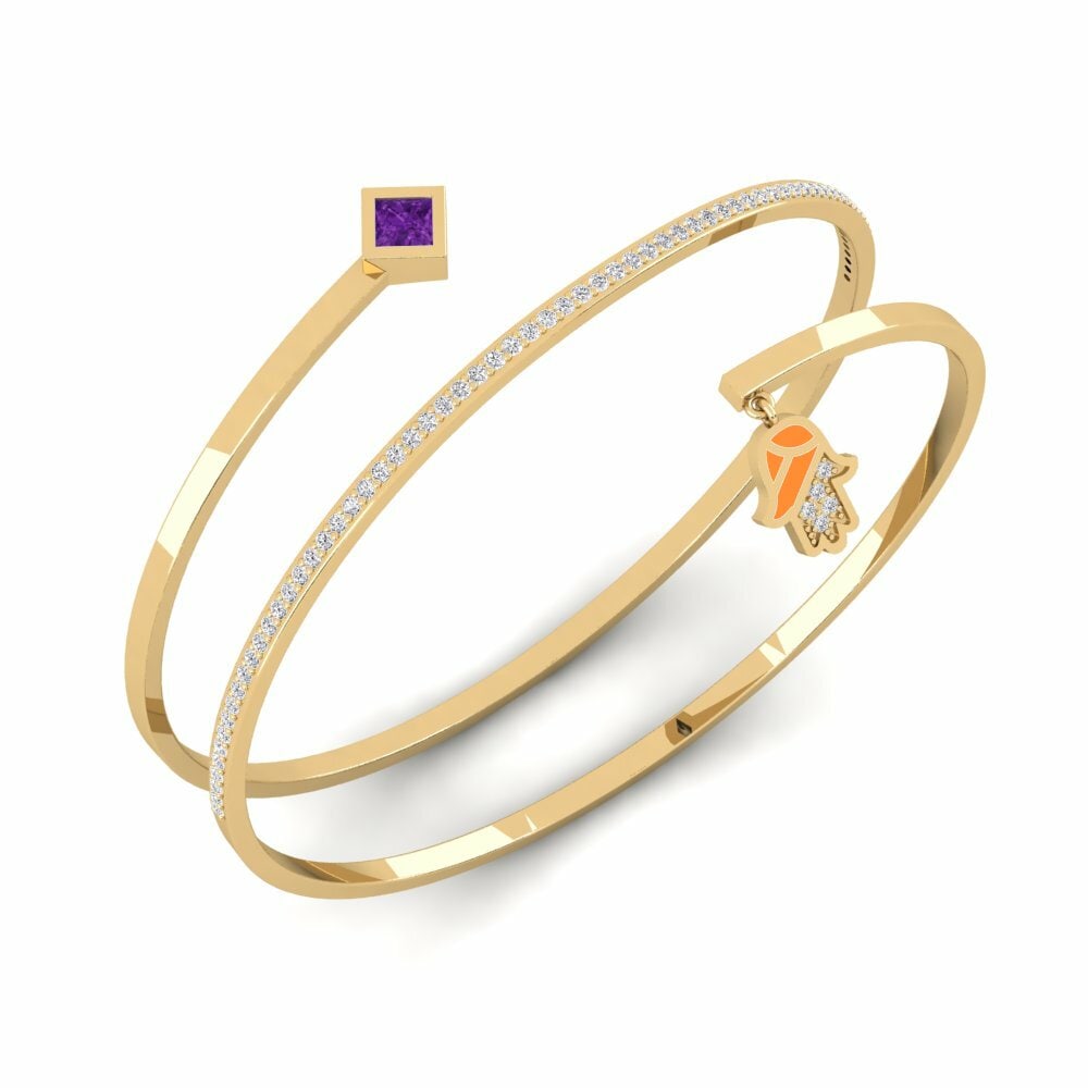 Améthyste Bracelet pour femme Melindungi