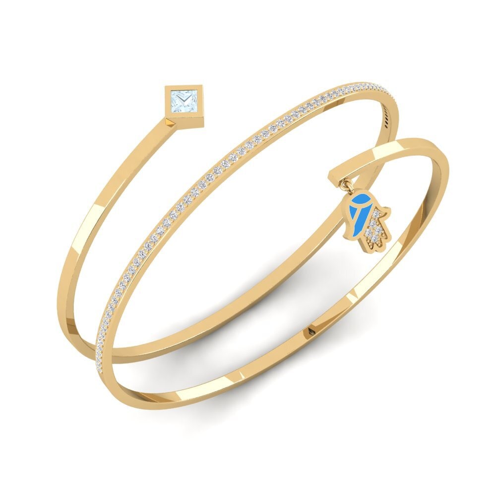 Aquamarine Women's Bracelet Melindungi