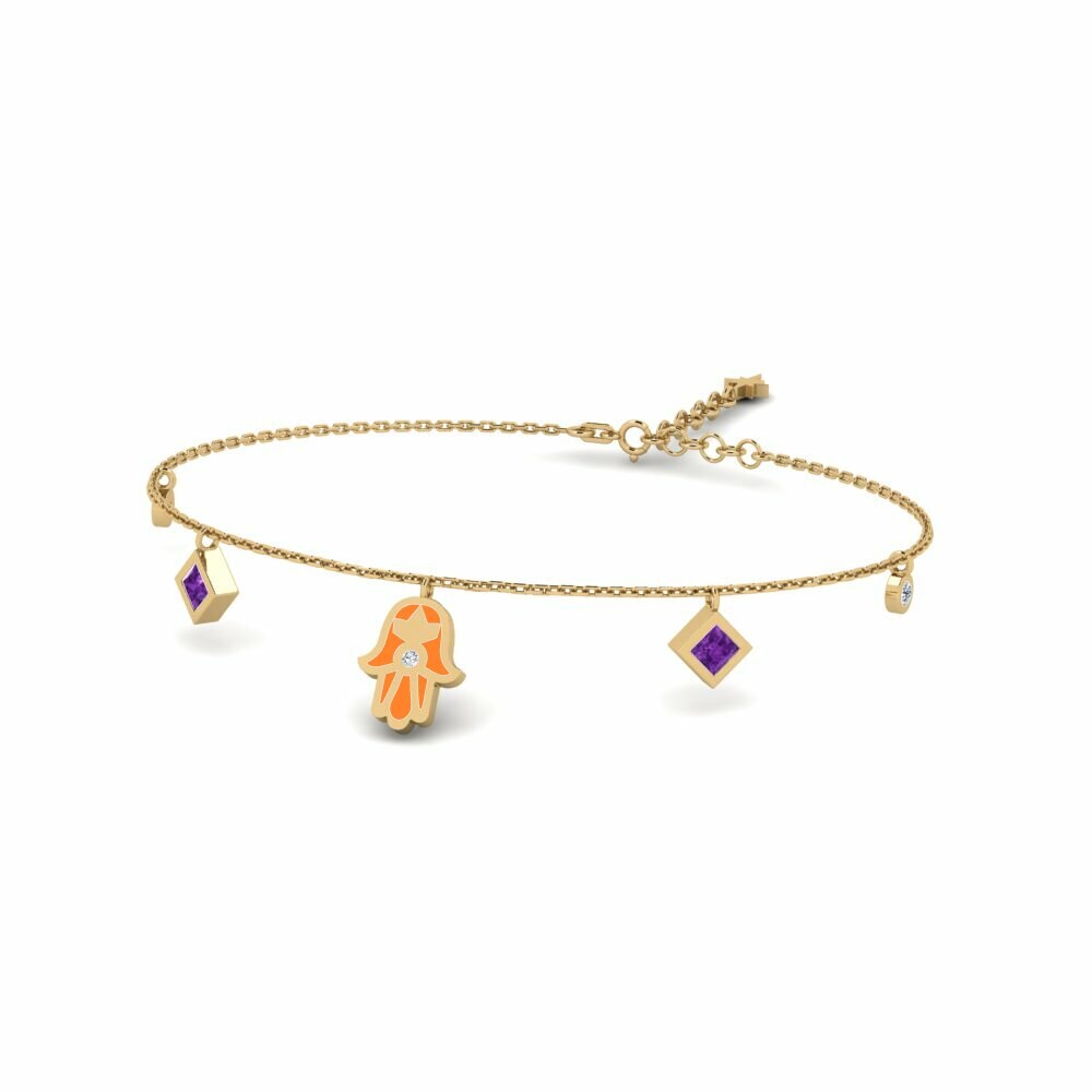 Améthyste Bracelet pour femme Memberkati