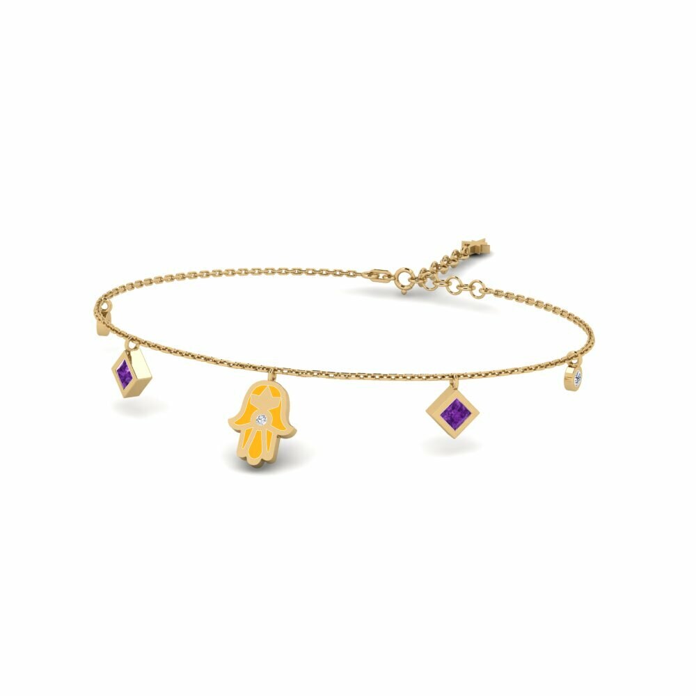 Améthyste Bracelet pour femme Memberkati