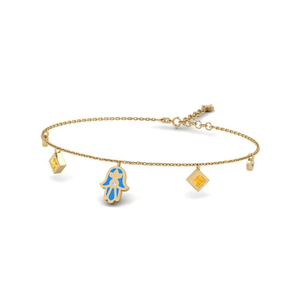 Citrine Women's Bracelet Memberkati