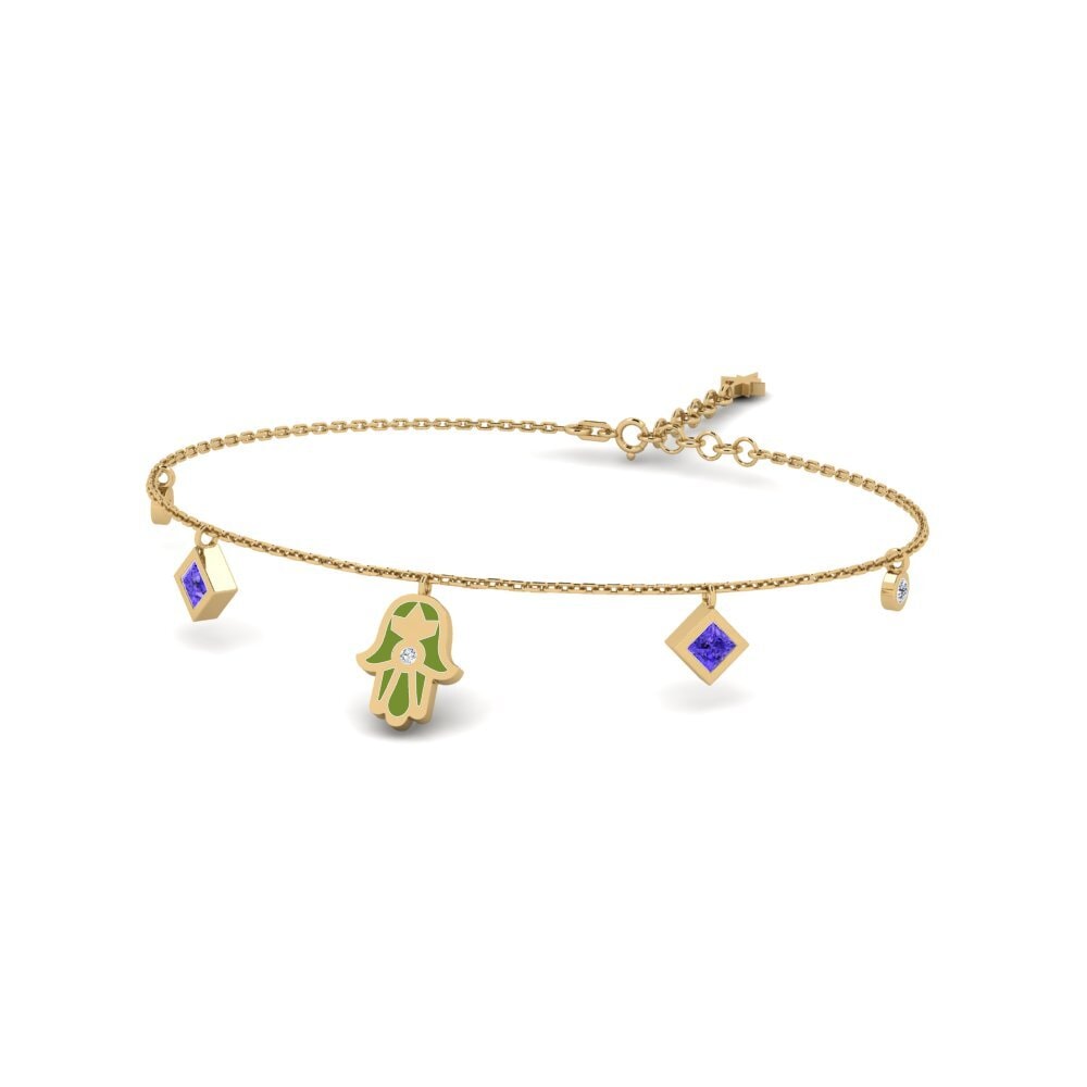 Tanzanite Women's Bracelet Memberkati