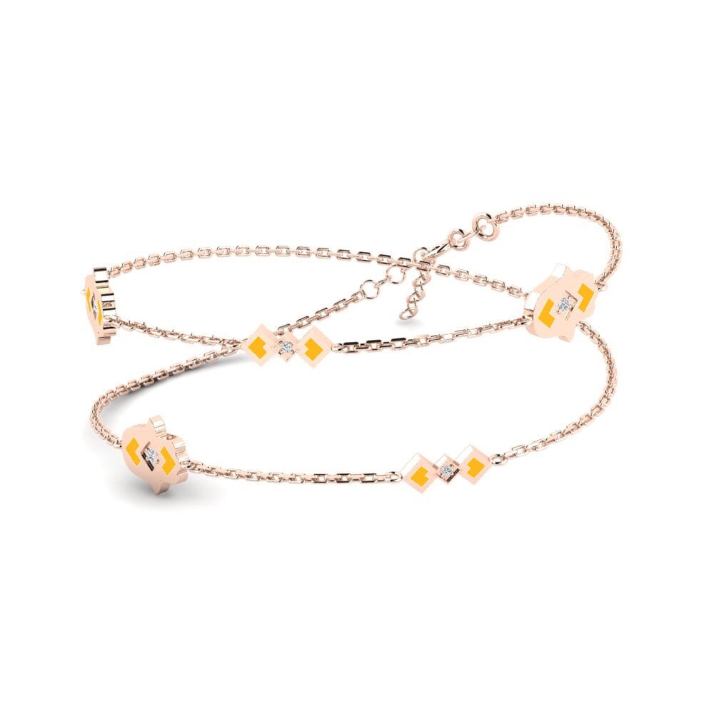9ct Rose Gold Women's Necklace Mijn