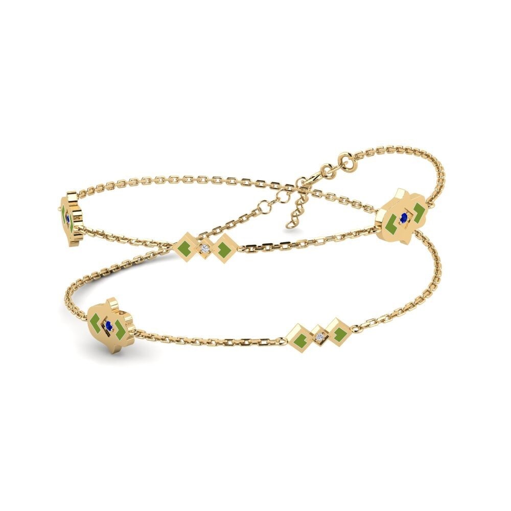 Sapphire Women's Necklace Mijn