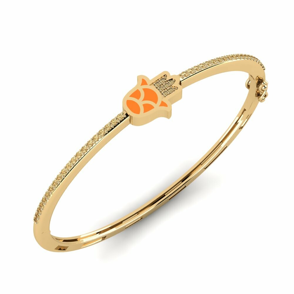 Diamant Brun Bracelet jonc femme Pagpalain