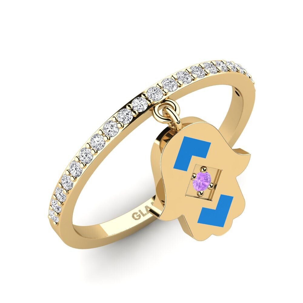 Amethyst Ring Perzik