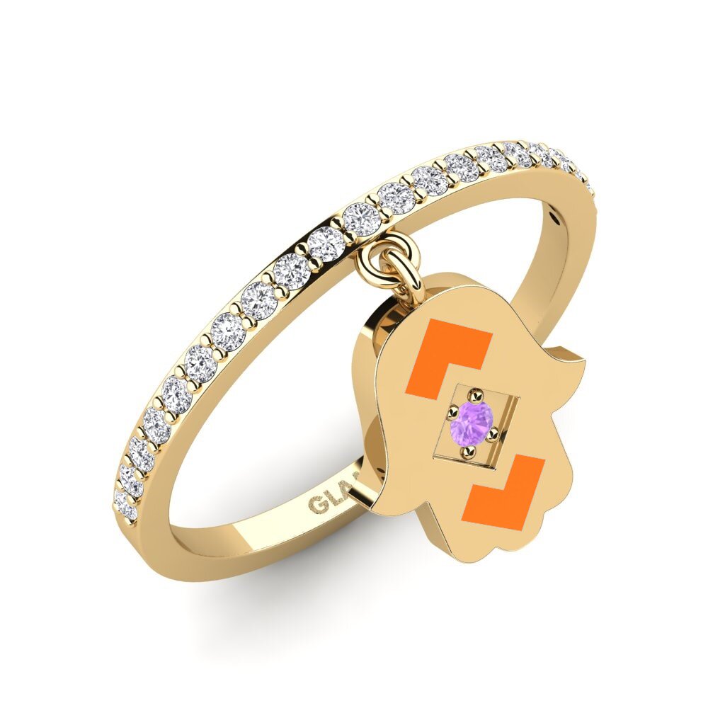 Améthyste Bague Perzik