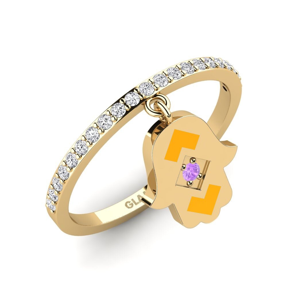 Amethyst Ring Perzik