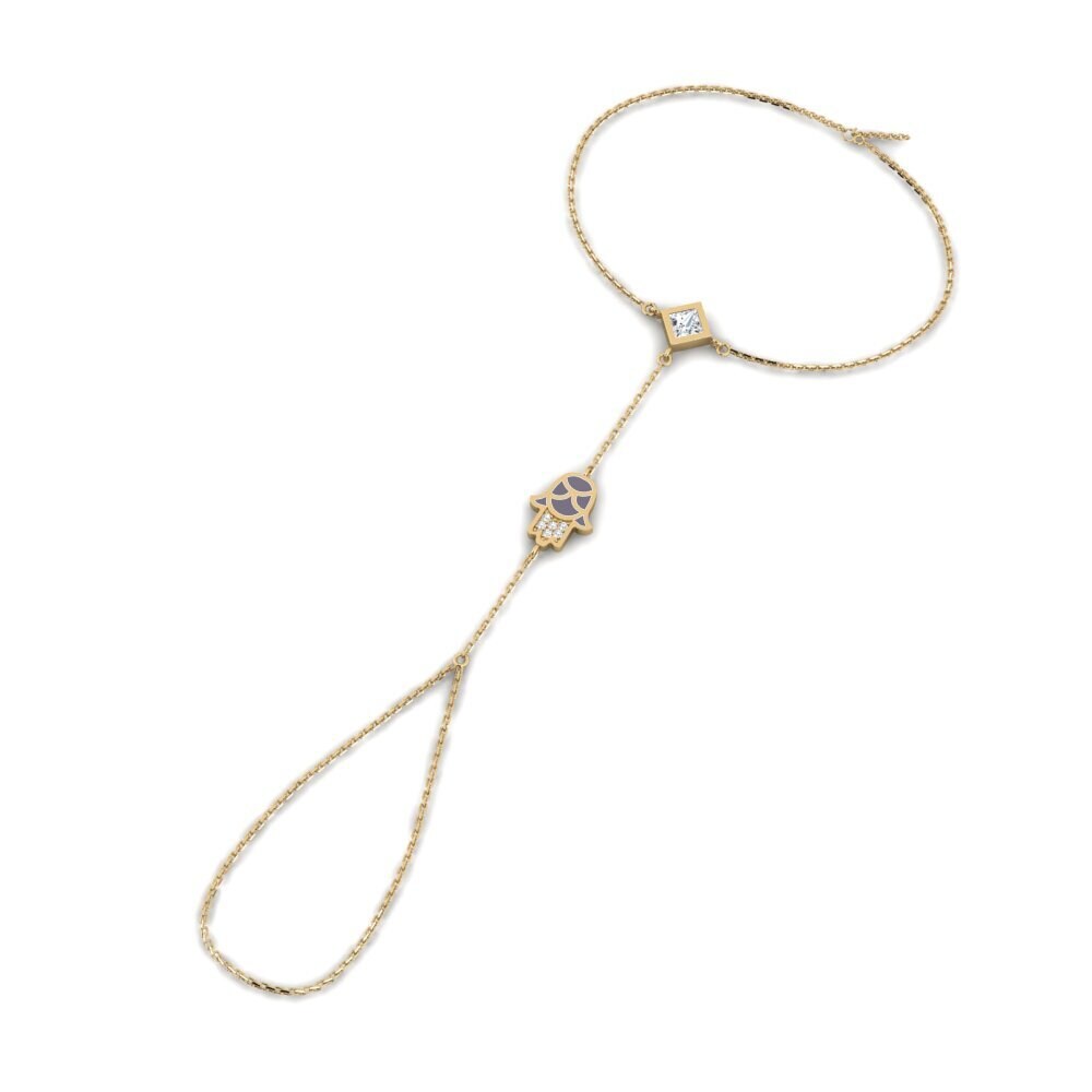 Finger White Zircon Bracelets