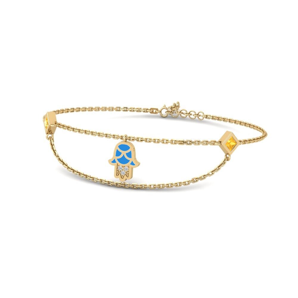Citrine Women's Bracelet Raksana