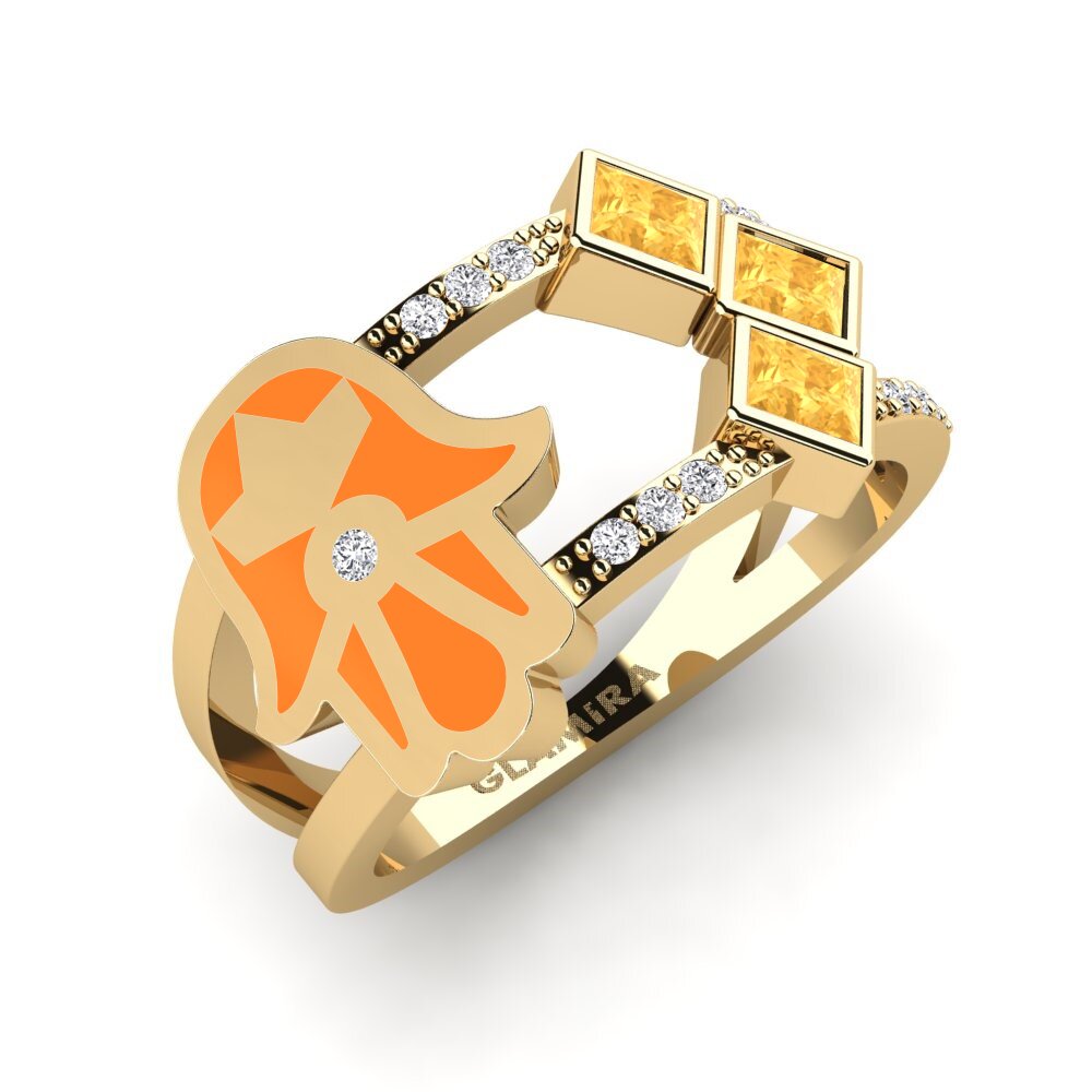 Citrine Bague Sintag