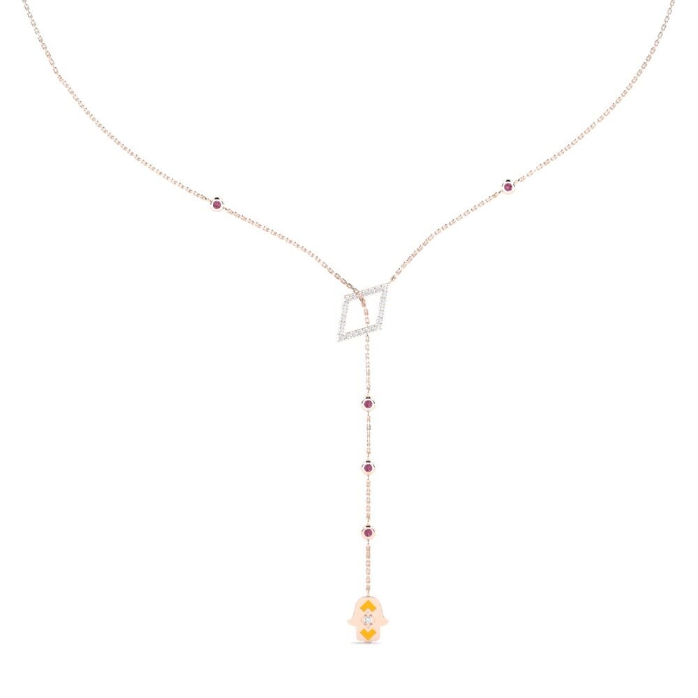 9ct Rose Gold Women's Necklace Suikerell