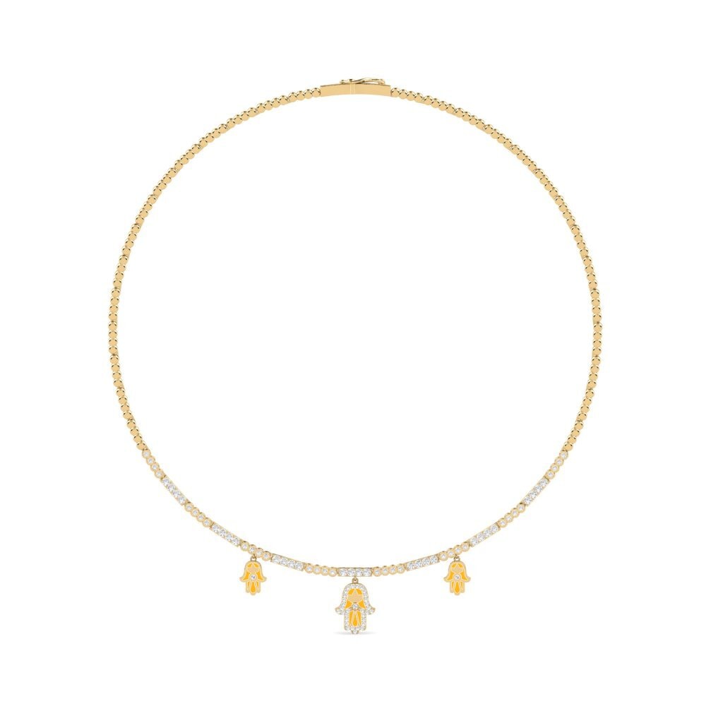 Collar Lab Grown Diamond Necklaces