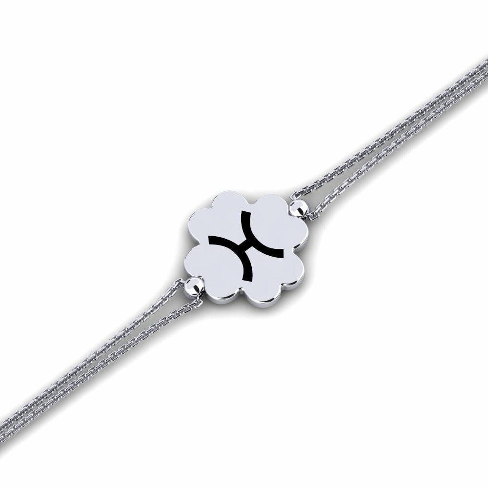 18K Wit Goud Armbanden Lessil - Pisces