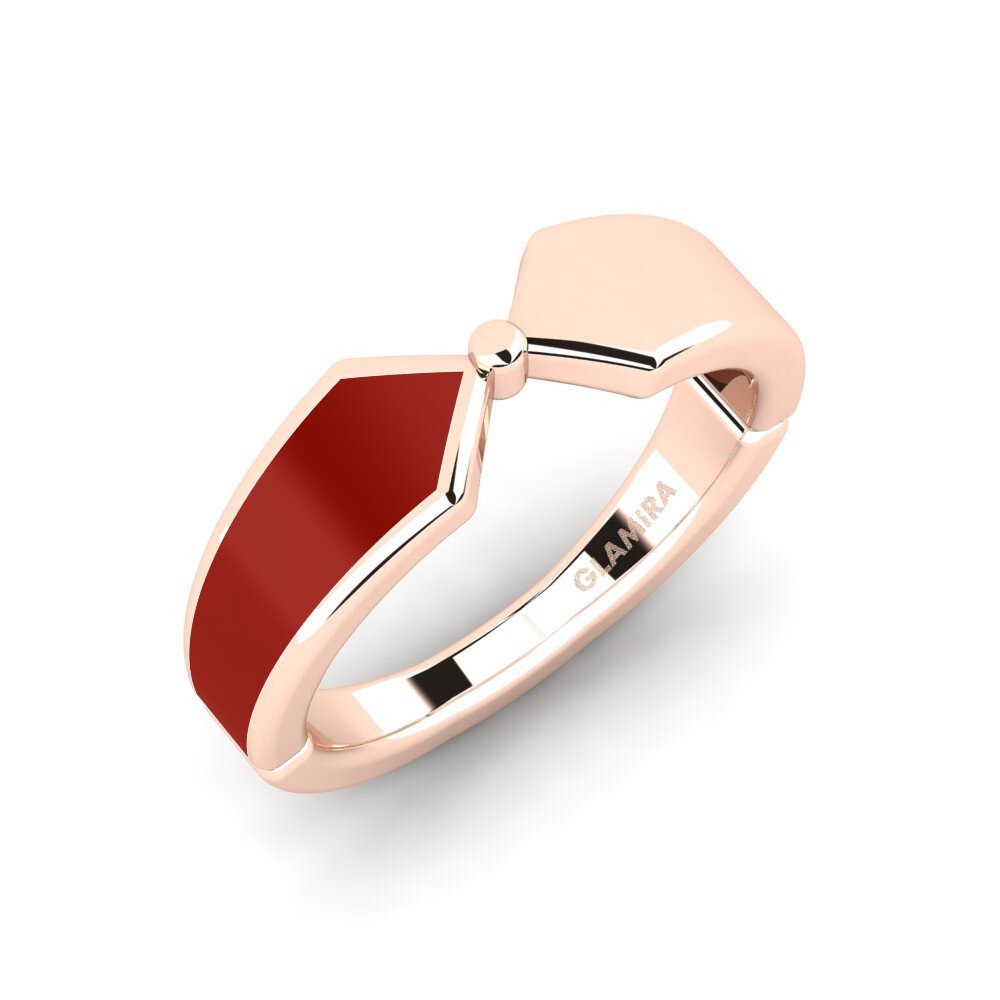 9k Oro Rosa Anillo Alfarin