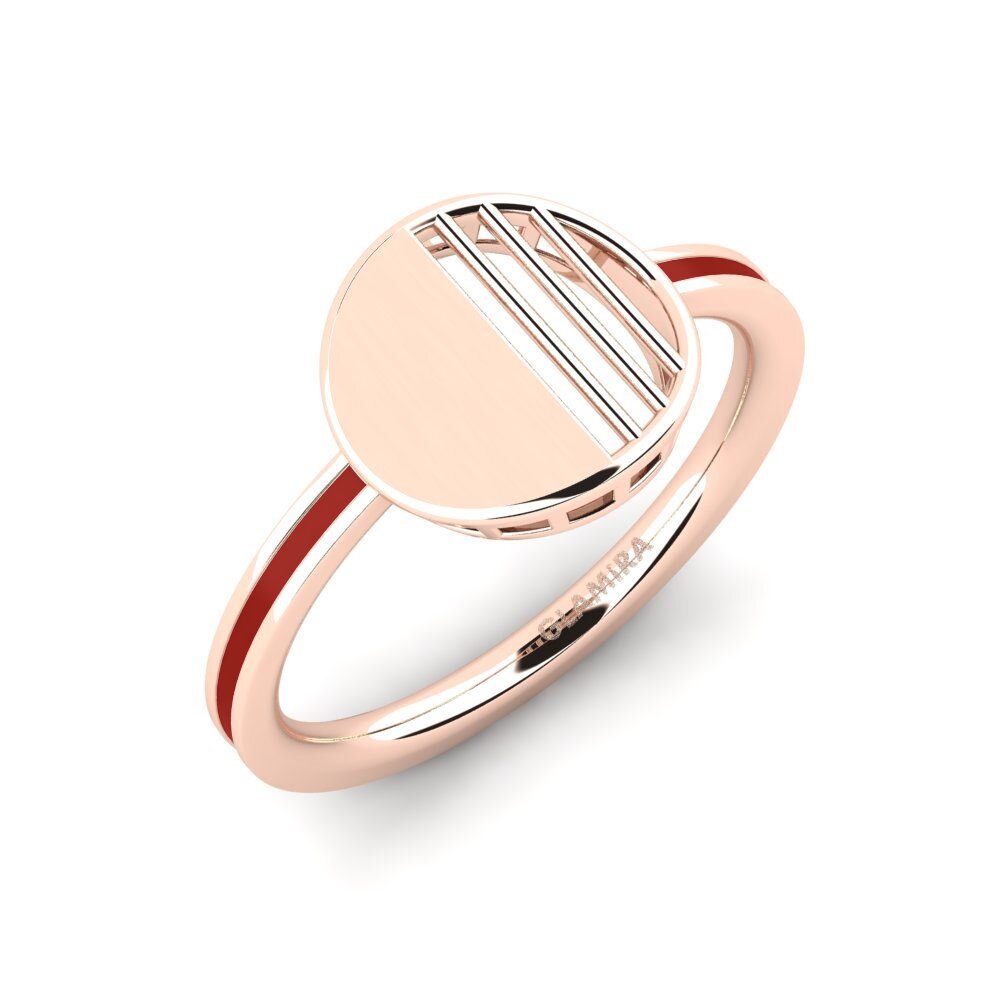 9k Oro Rosa Anillo Bialton