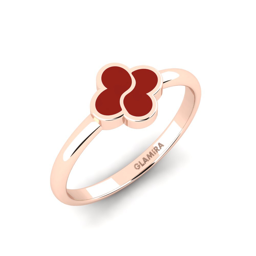 9k Oro Rosa Anillo Dafahna