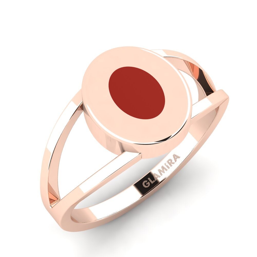 9k Oro Rosa Anillo Distarde