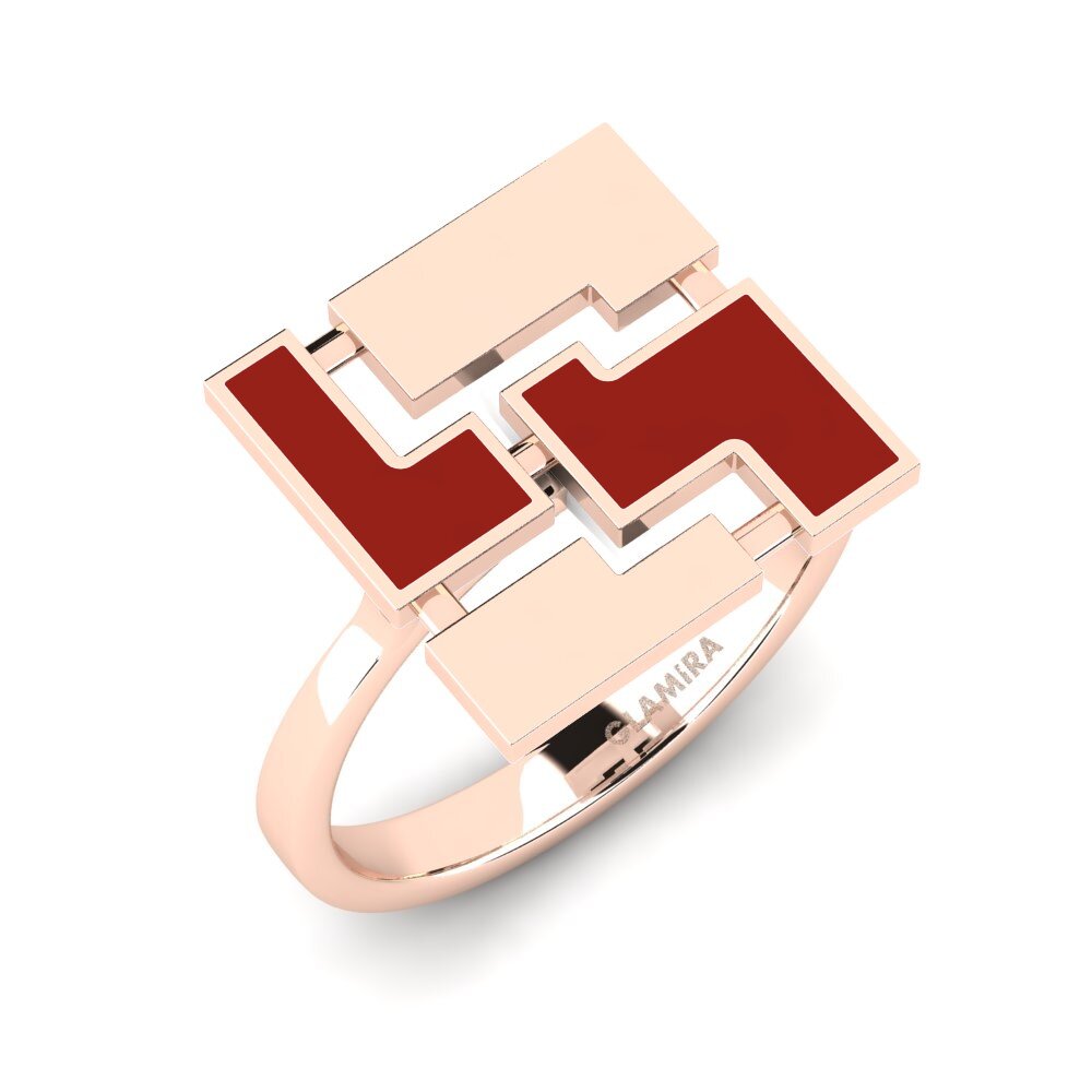 9k Oro Rosa Anillo Eagenn