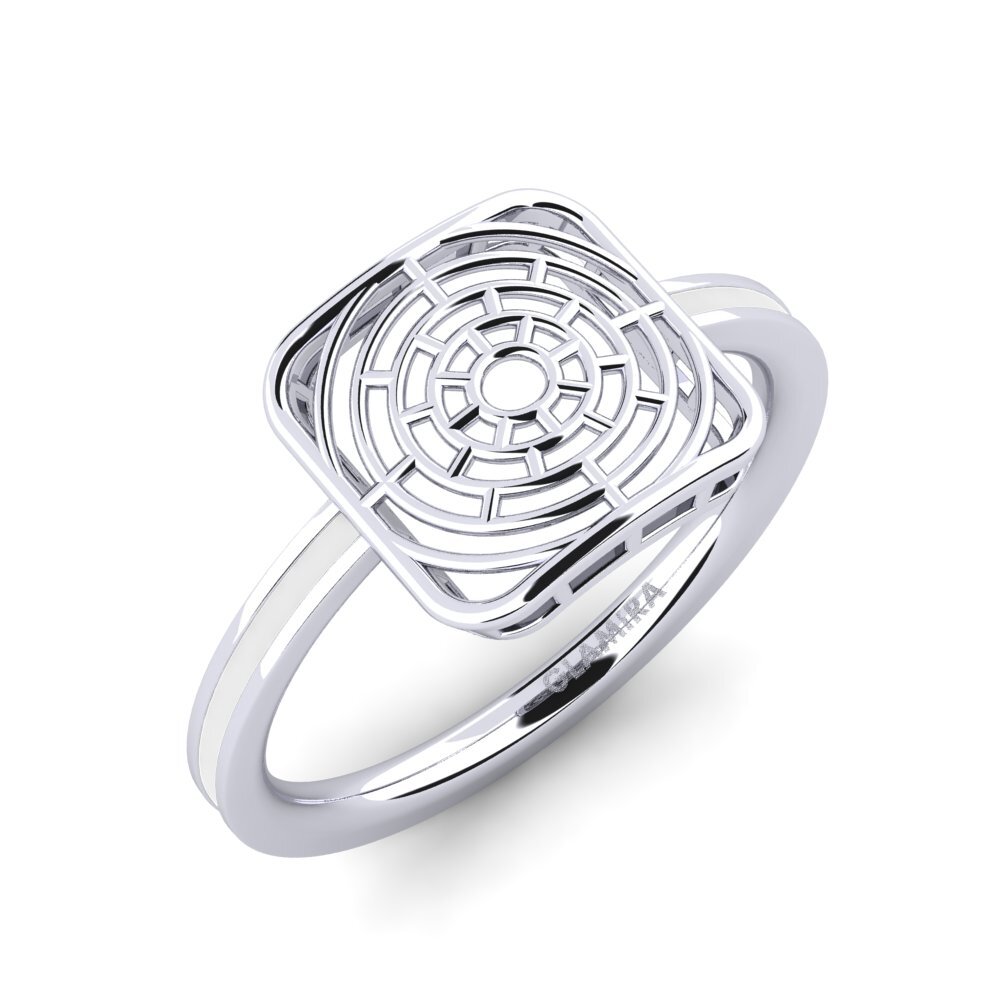 Weißgold 585 Ring Ecmelim