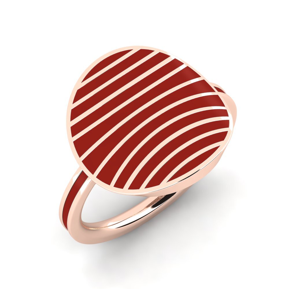 9k Oro Rosa Anillo Felintaw