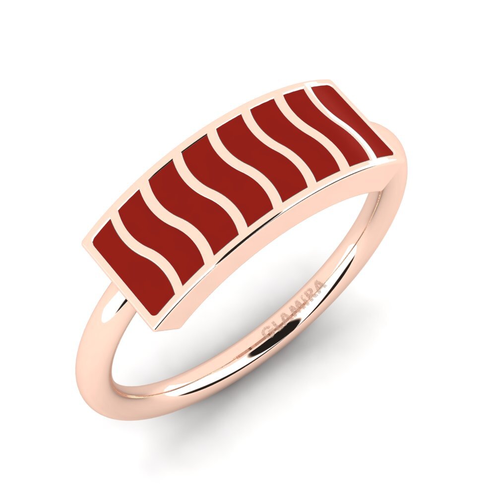 9k Oro Rosa Anillo Feximat