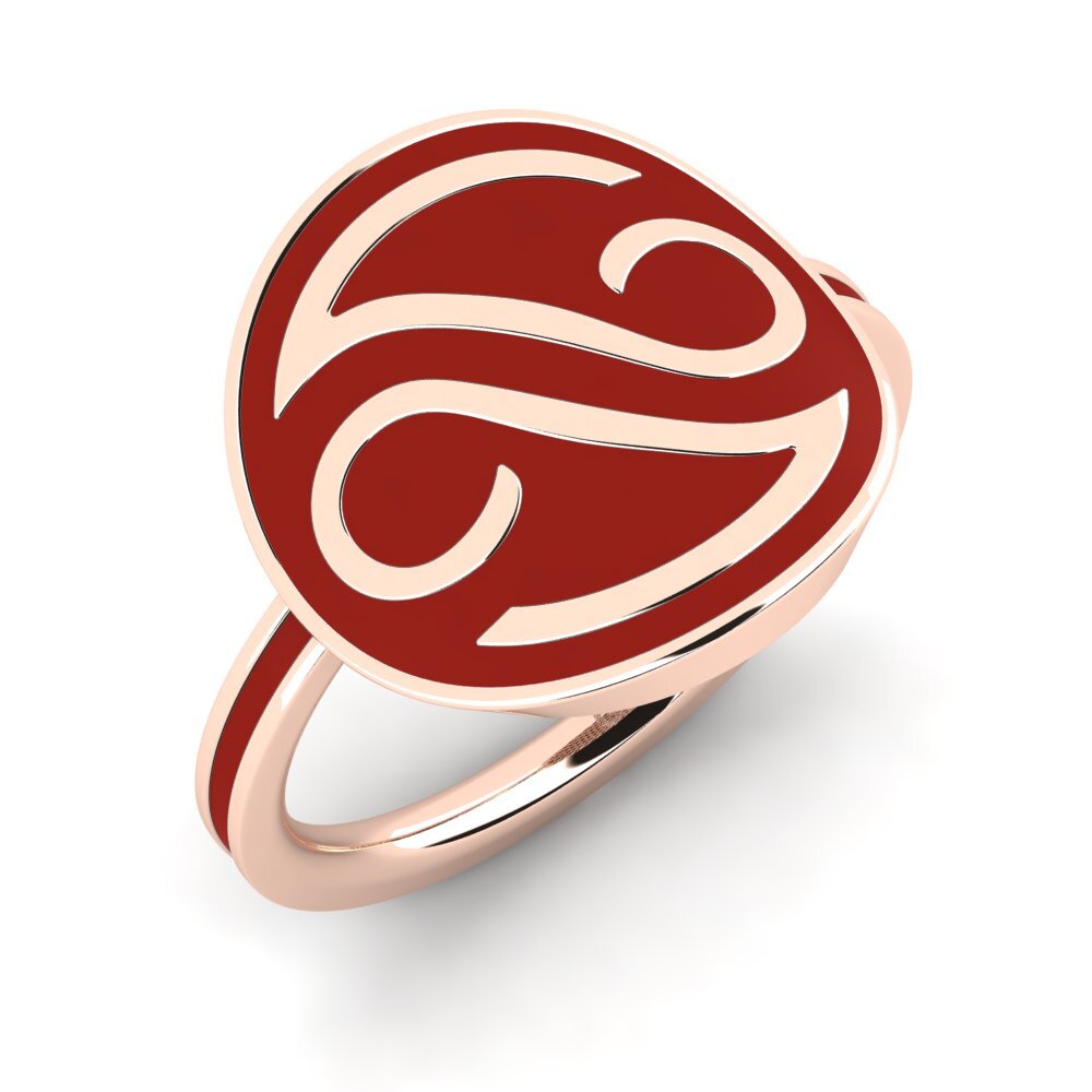 9k Oro Rosa Anillo Fexinobi