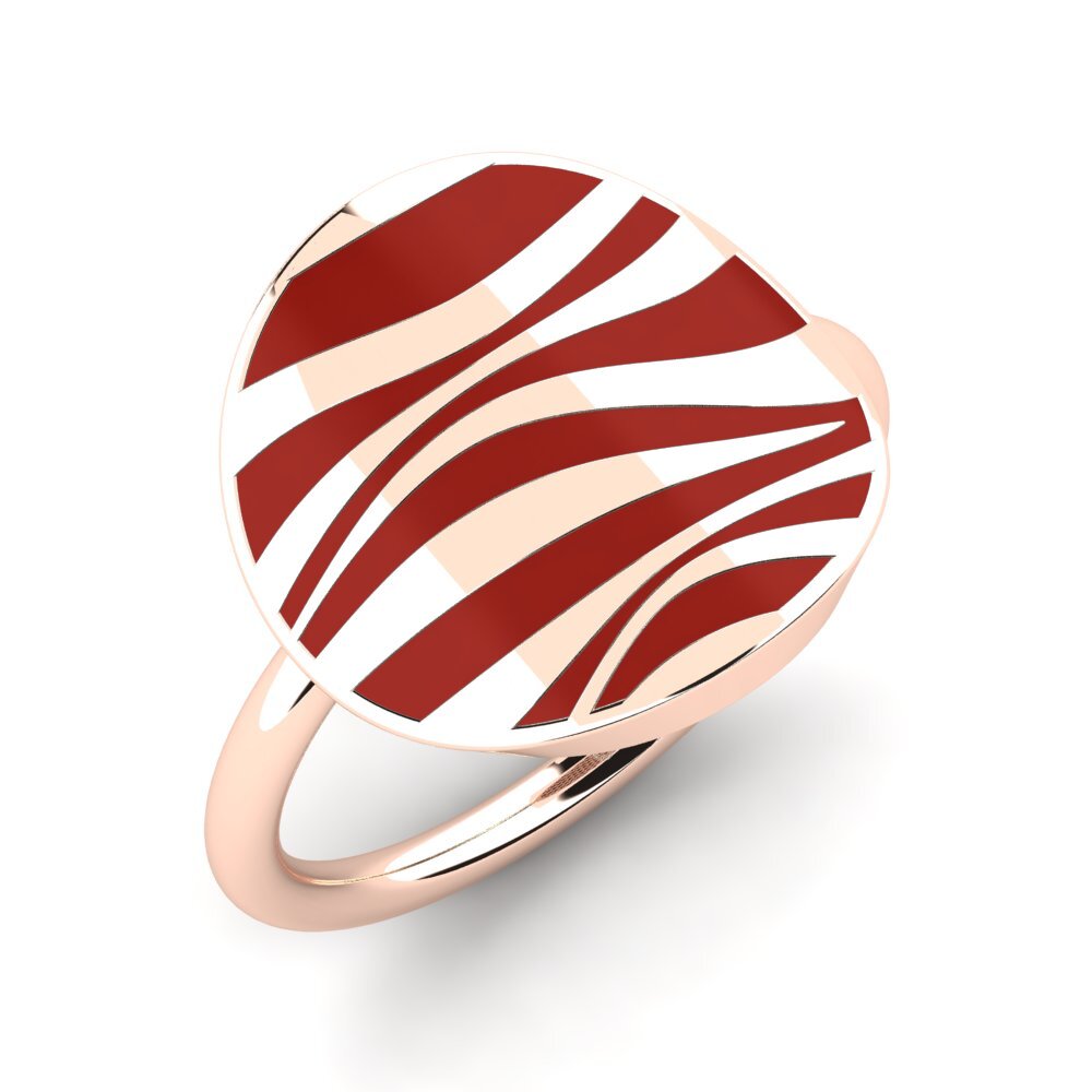 9k Oro Rosa Anillo Fexinoq
