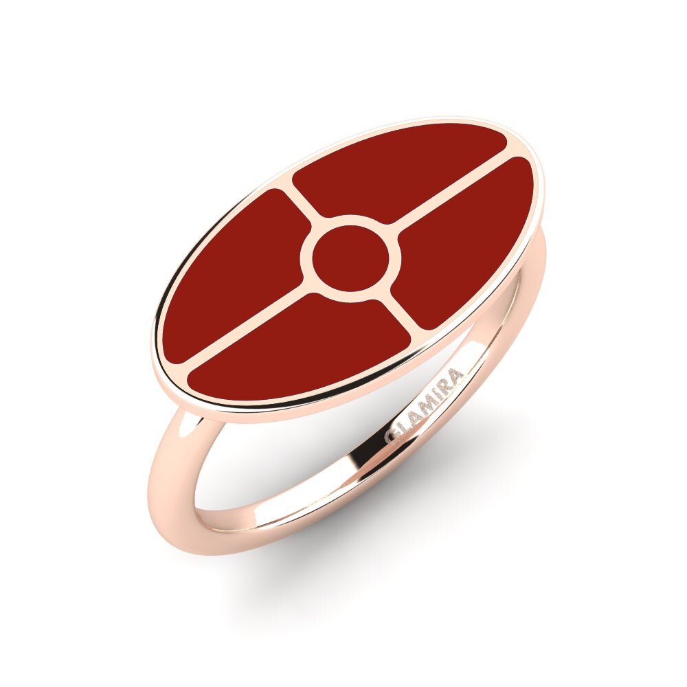 9k Oro Rosa Anillo Nallely