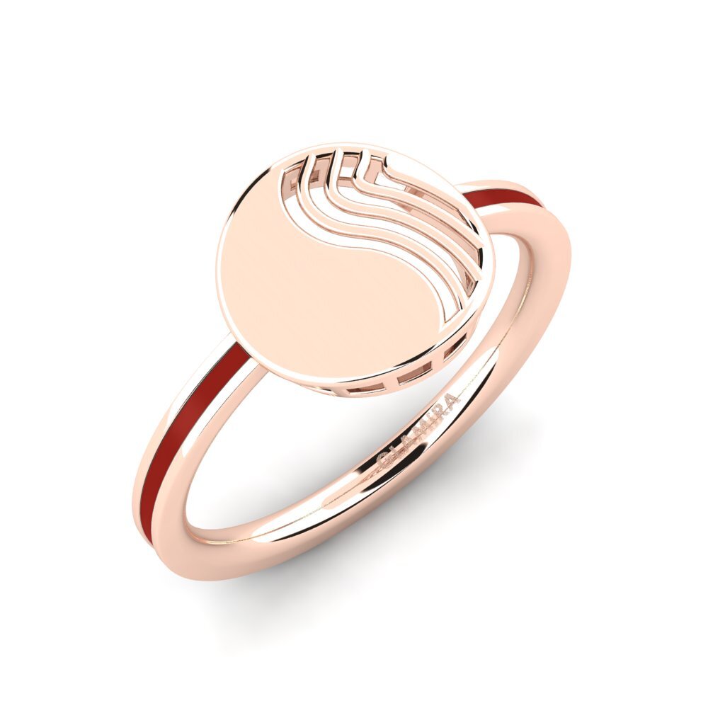9k Oro Rosa Anillo Nantori