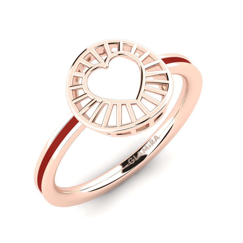 9k Oro Rosa Anillo Nantoric
