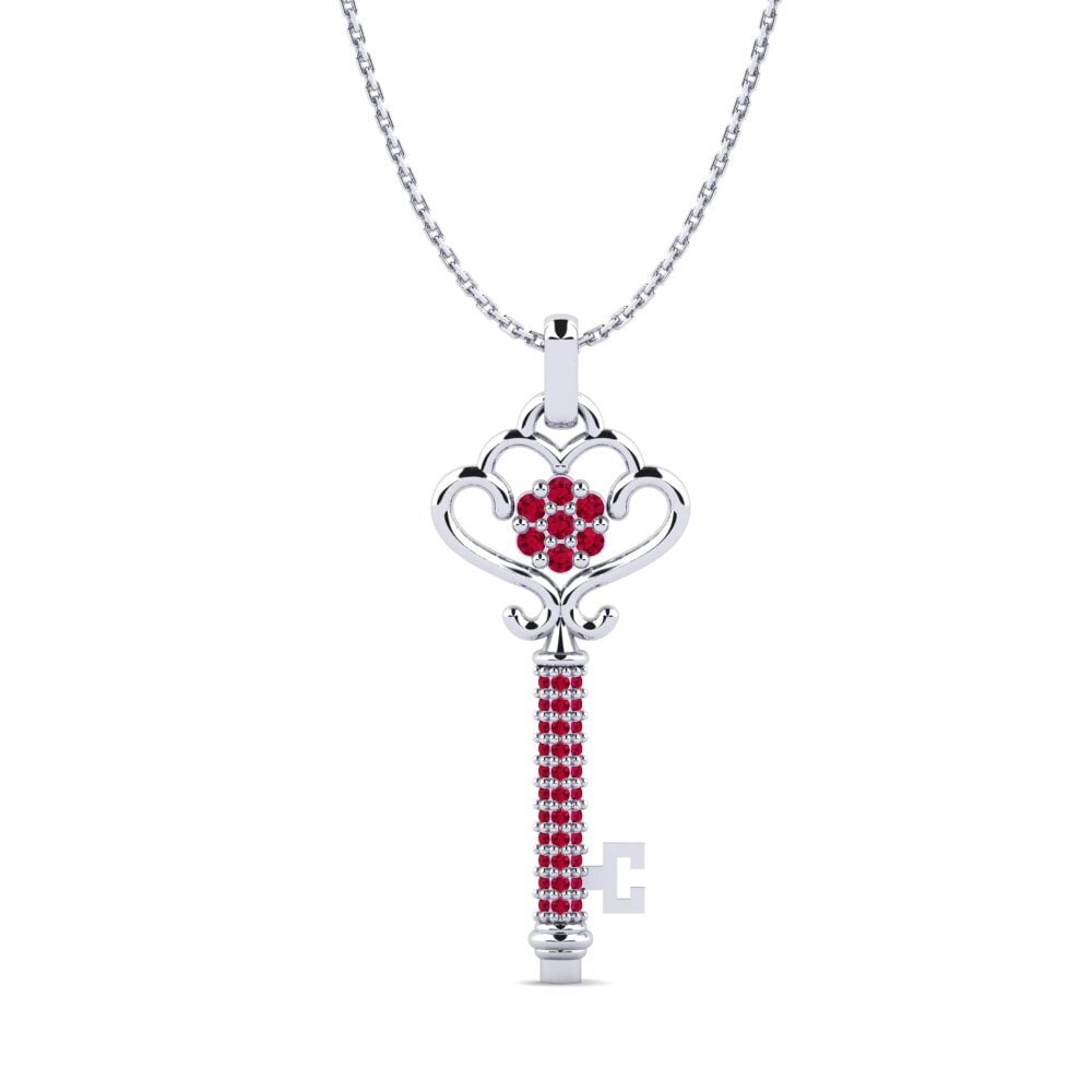 Ruby Women's Pendant Gina