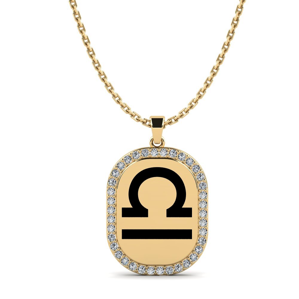 Women's Pendant Moarna - Libra