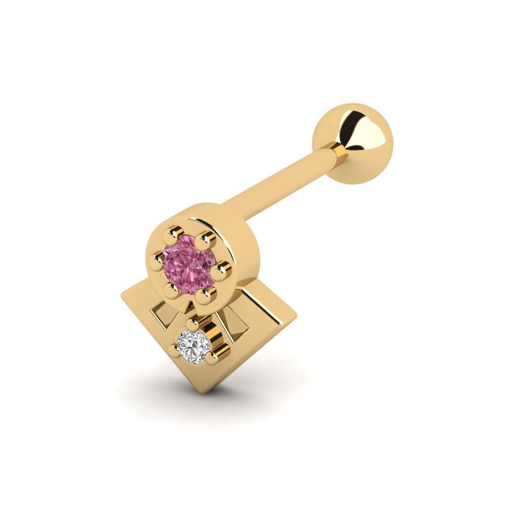 Rhodolite Garnet Ear Piercing Esters