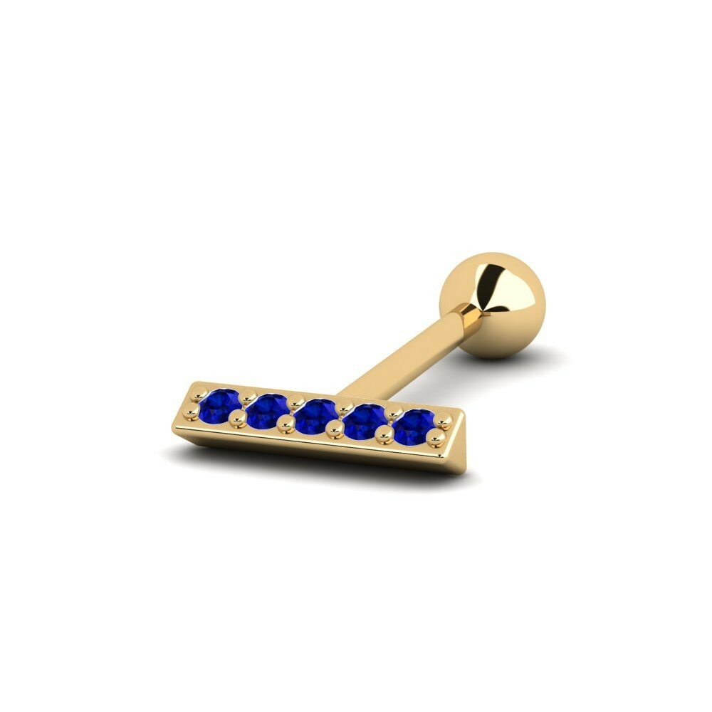 Sapphire Ear Piercing Foarm