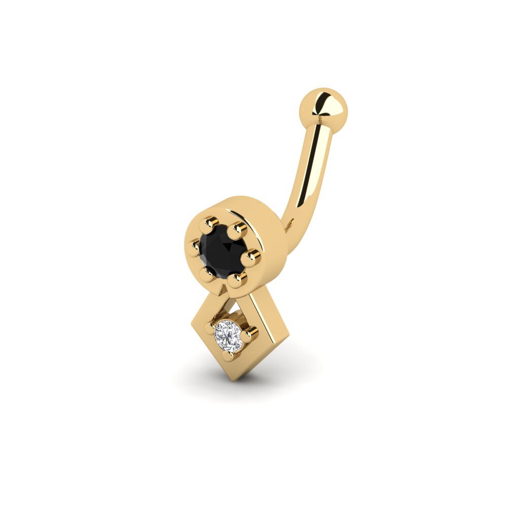 Black Onyx Ear Piercing Hugos