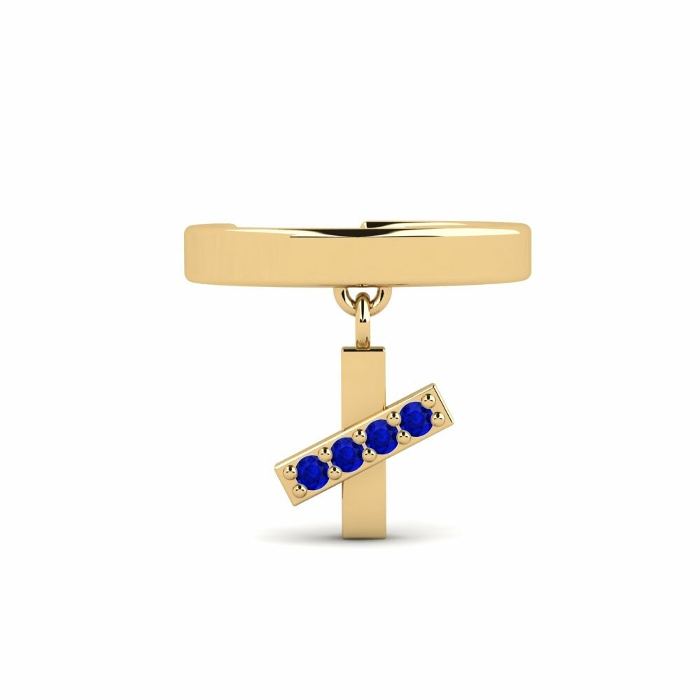 Sapphire Conch Ear Cuff Miscare