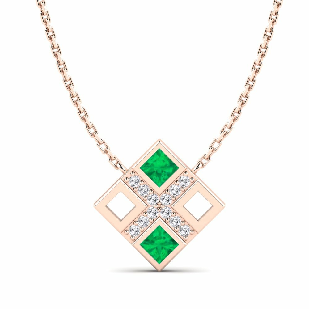 18K Rood Goud Ketting Olesya