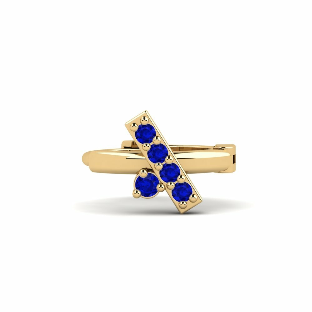 Xỏ khuyên tai Snelheid Đá Sapphire