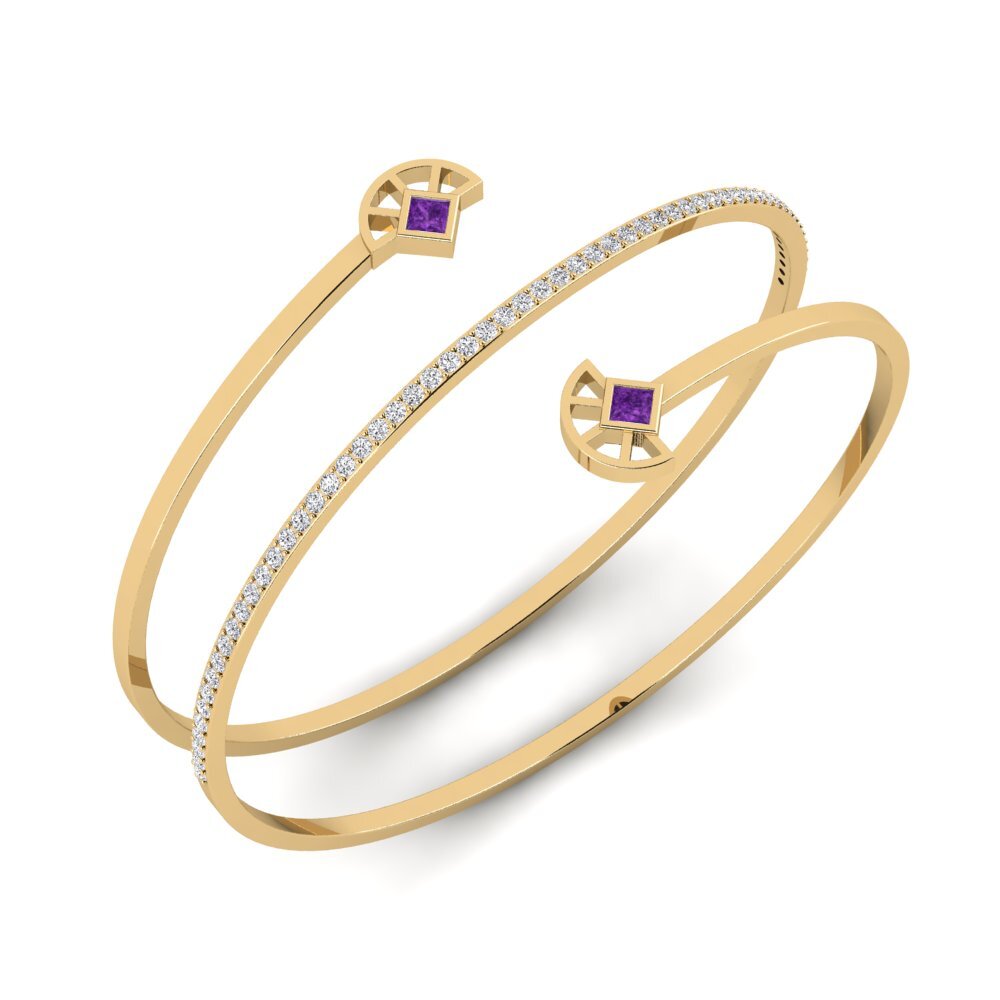Amethyst Women's Bracelet Kaidence