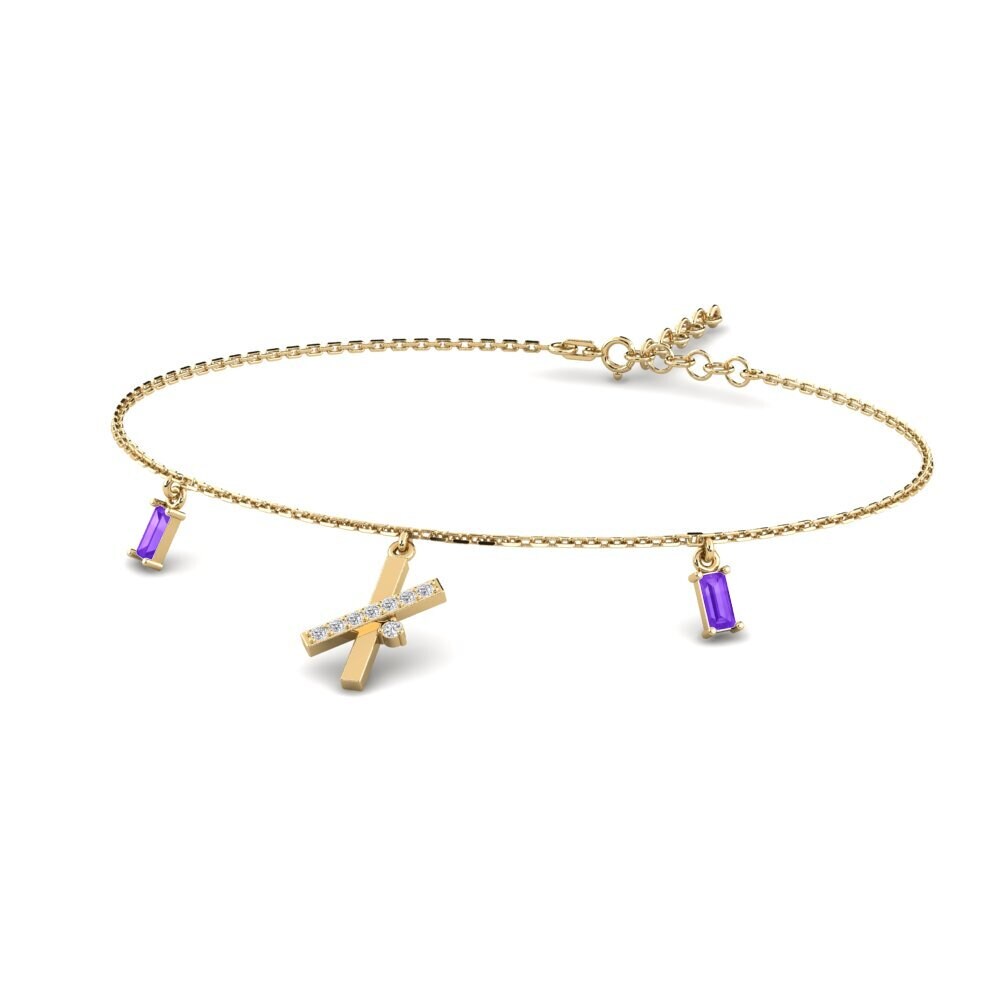 Amethyst Women's Bracelet Allegoria
