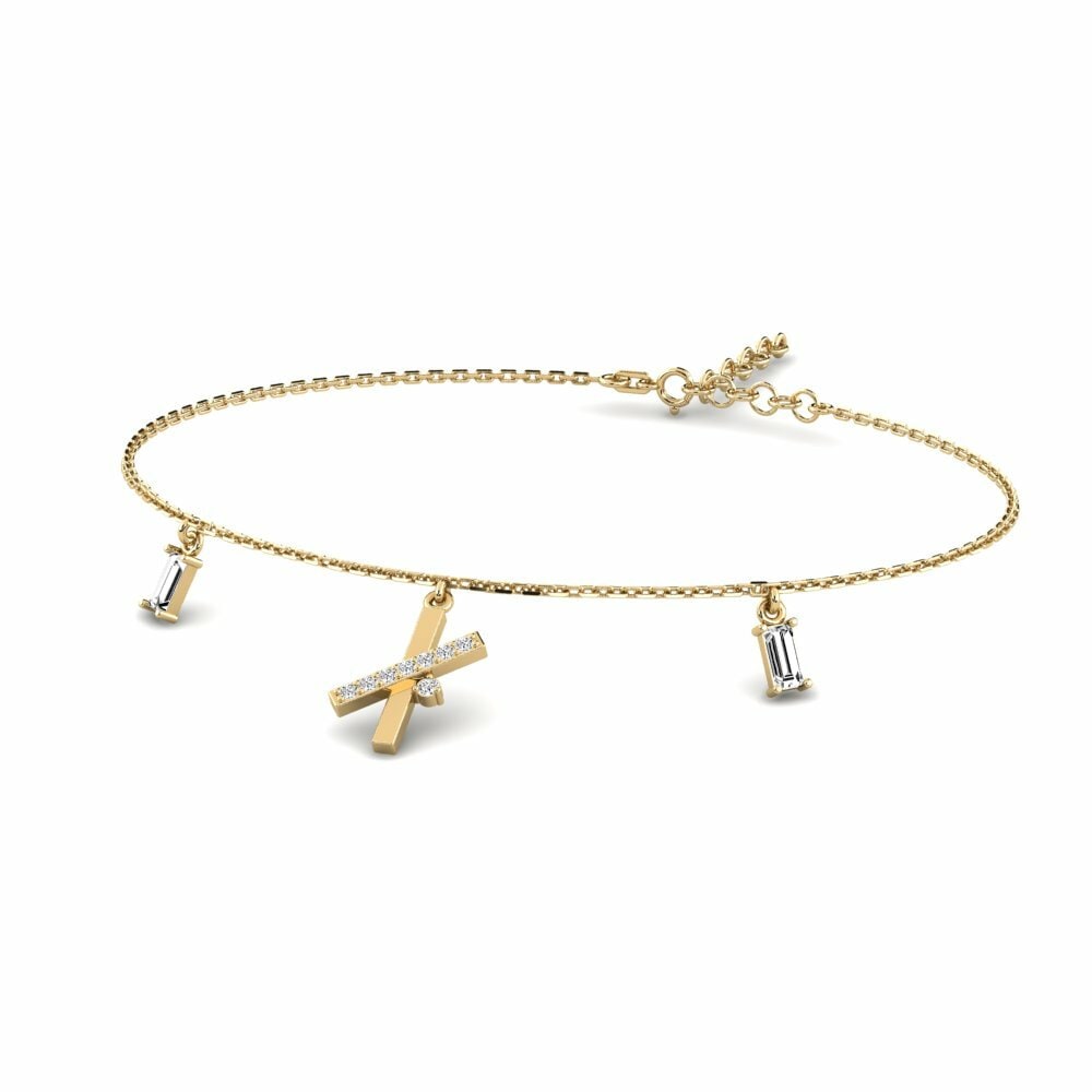 Moissanite Bracelet pour femme Allegoria