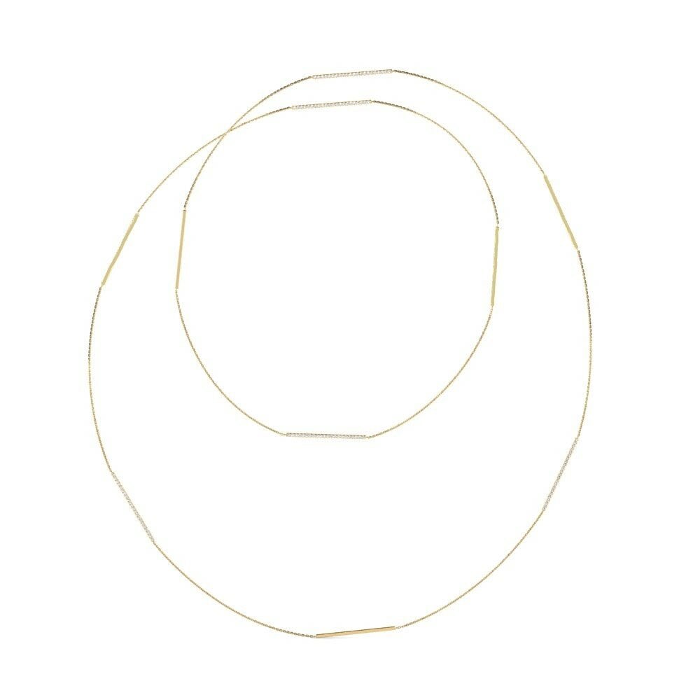 Moissanite Collier pour femme Asem