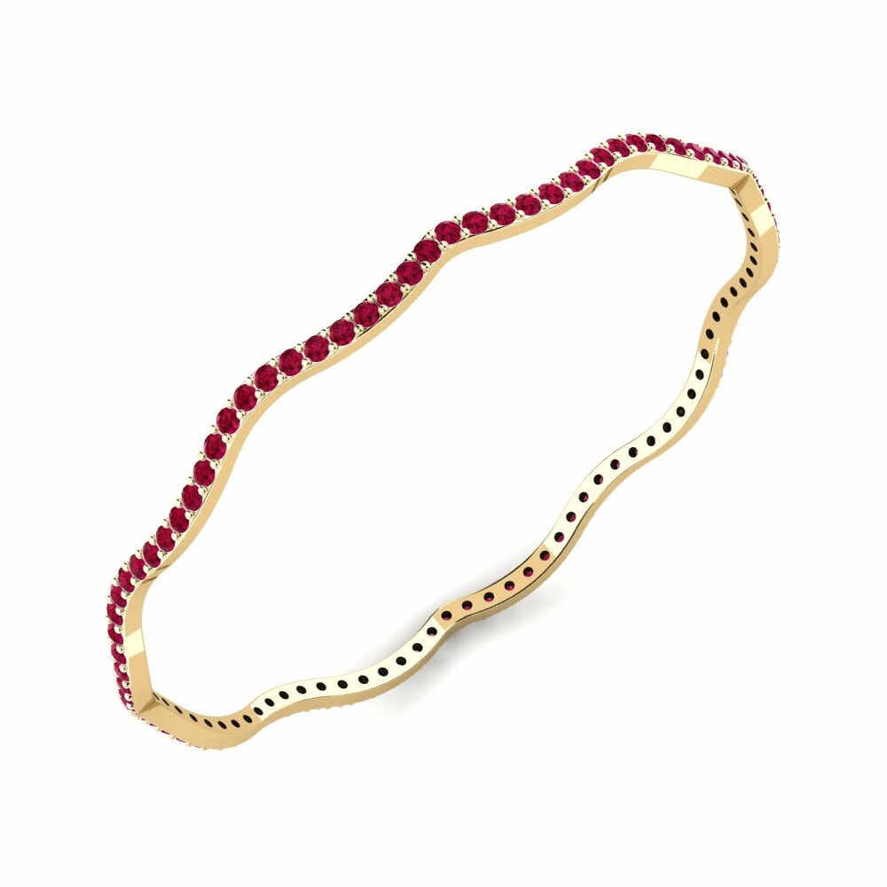 Rubis Bracelet jonc femme Carkkarai