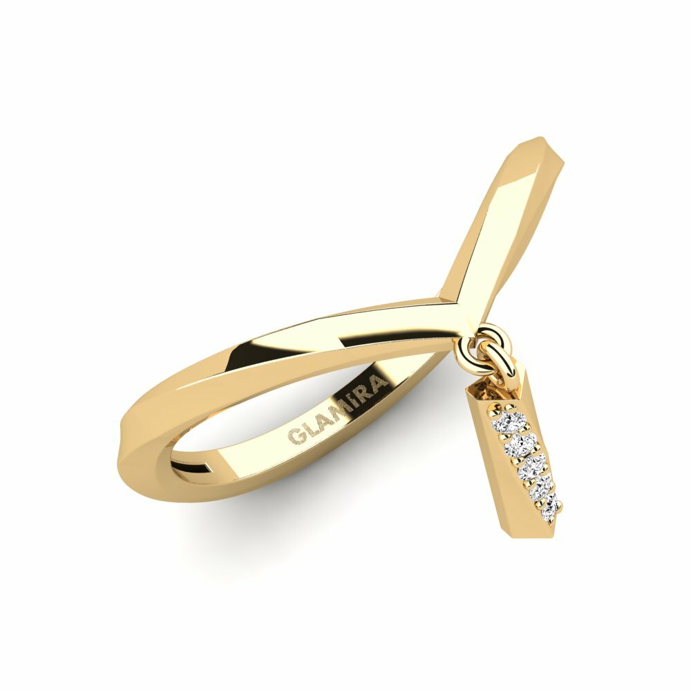 Moissanite Bague Haladi