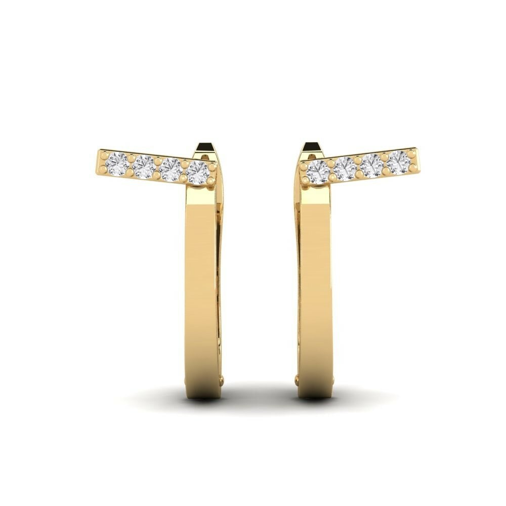 Kuning 750 Anting-anting wanita Kasilaw