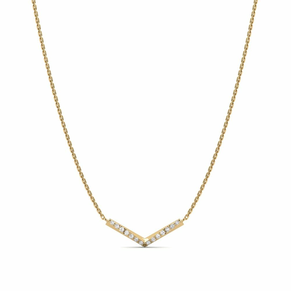 Moissanite Collier pour femme Razuof
