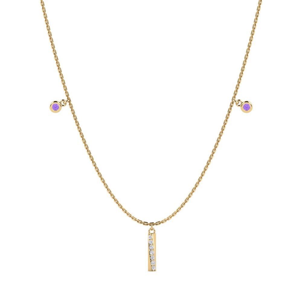 Amethyst Women's Necklace Atinae