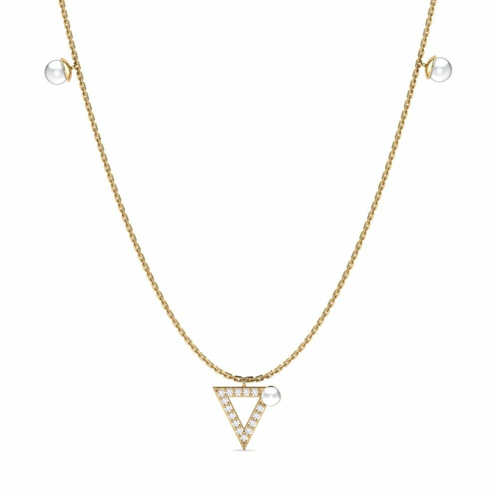 9K Geel Goud Ketting Chikherleg